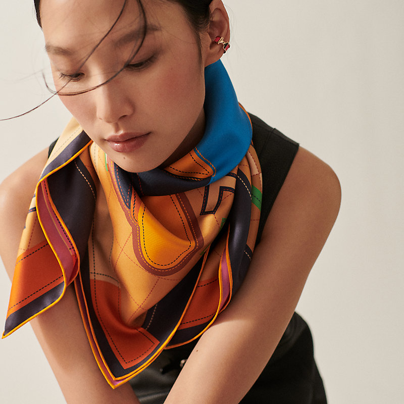 Tapis de Selle double face scarf 90 | Hermès Mainland China